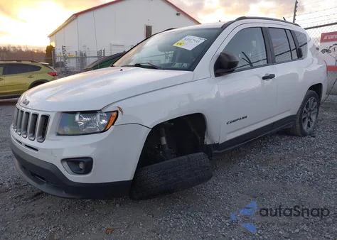 2017 Jeep Compass Sport Se Fwd from USA, damaged, VIN 1C4NJCBA1HD134899